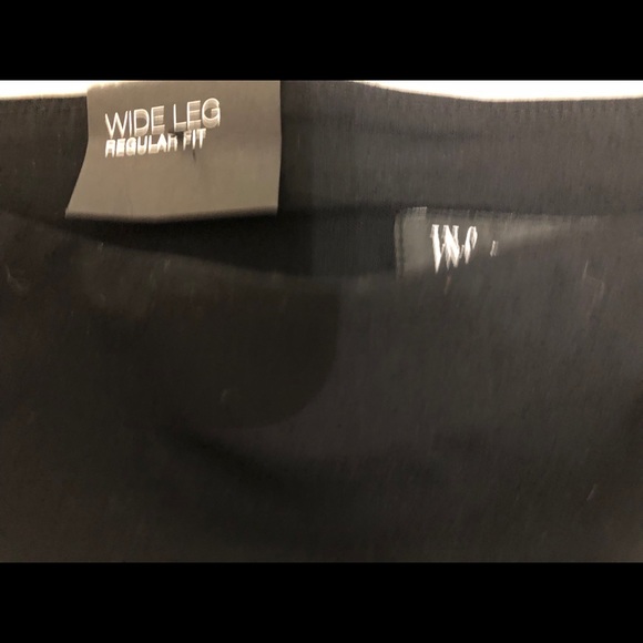 NWT INC Black Wide Leg Dress Pants, Size 14 - Picture 5 of 7